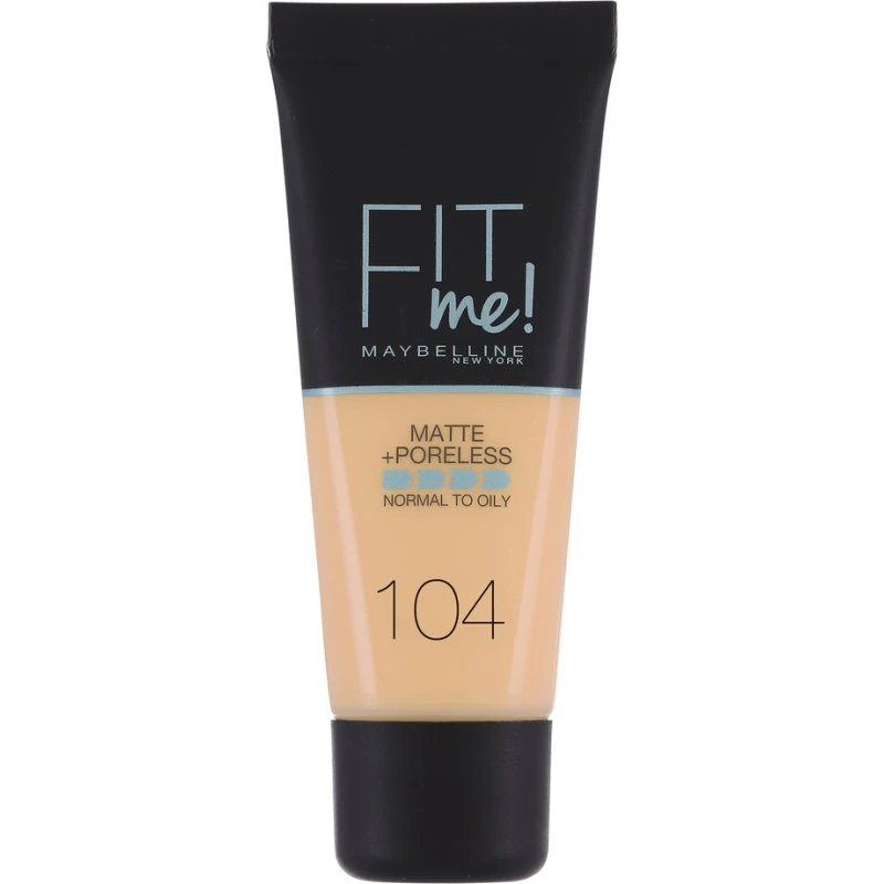Maybelline Fit Me Matte + Poreless Foundation 104 Soft Ivory 30 ml