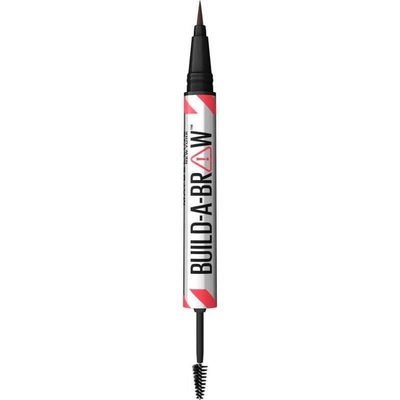 Maybelline Build-A-Brow Øjenbrynspen & Fixeringsgel 260 Dyb Brun