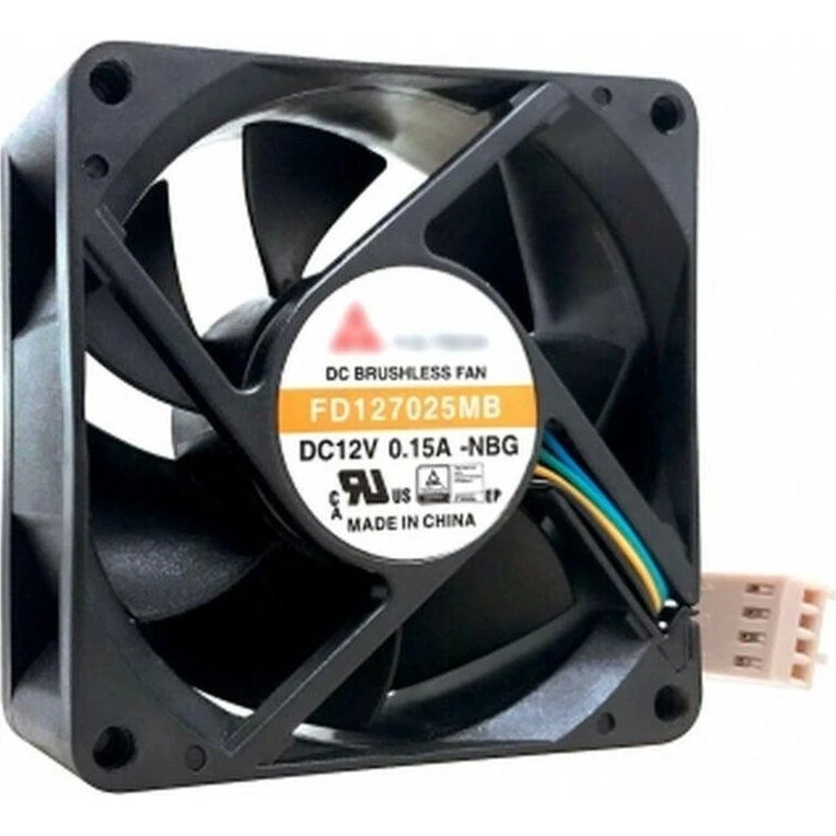 QNAP FAN-7CM-T01 70 mm ventilator 12V 4-pin, sort