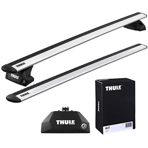 Thule WingBar til Kia EV3 5-dr SUV 2025- (sølv, inkl. kit)