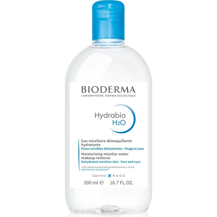 Bioderma Hydrabio H2O 500 ml – micellar til dehydreret hud