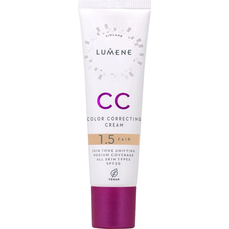 Lumene CC-creme SPF20 30 ml – 1,5 Fair