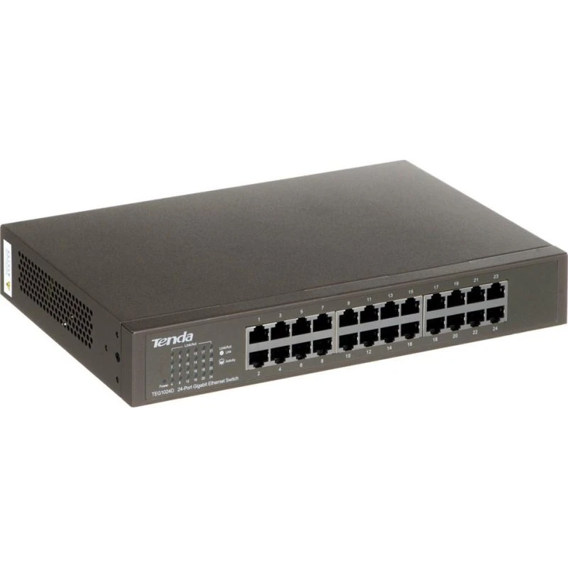 Tenda TEG1024D 24-port Gigabit switch, blå