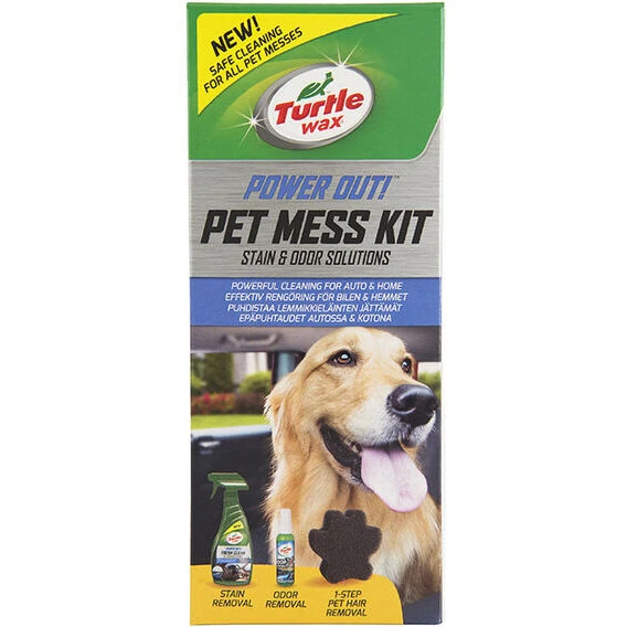 Turtle Wax Power Out! Pet Mess Kit