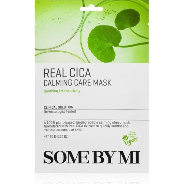 Some By Mi Clinical Solution Real Cica Beroligende Stoffmaske 20 g
