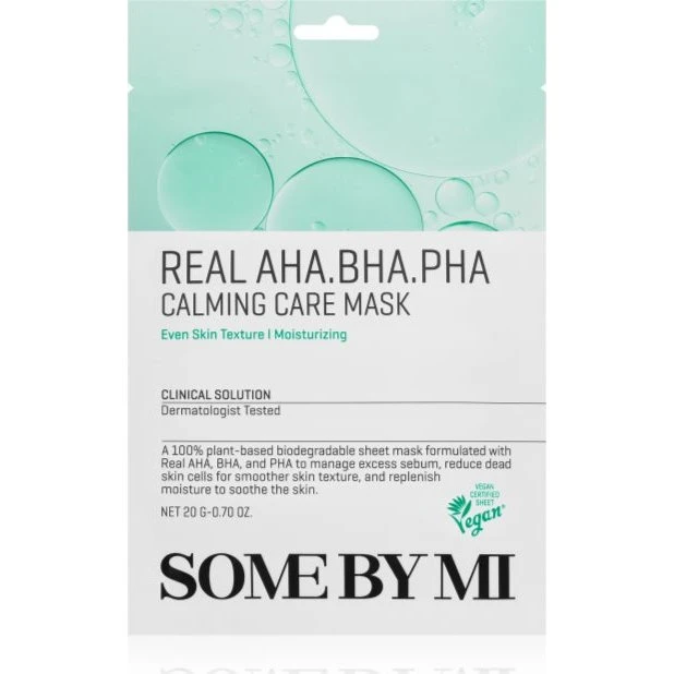 Some By Mi Real AHA BHA PHA Calming Care Mask 20 g