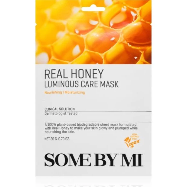 Some By Mi Clinical Solution Honey Luminous Sheet-maske 20 g