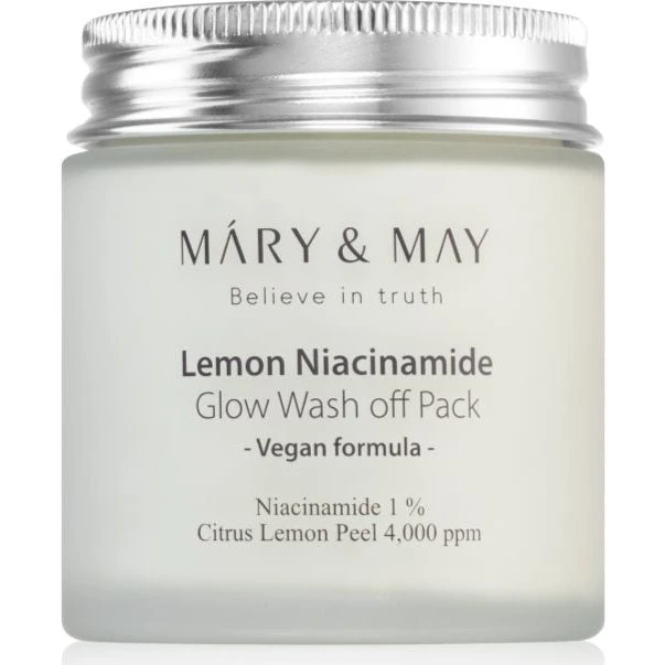 Mary & May Lemon Niacinamide Glow Wash Off Pack 125 g