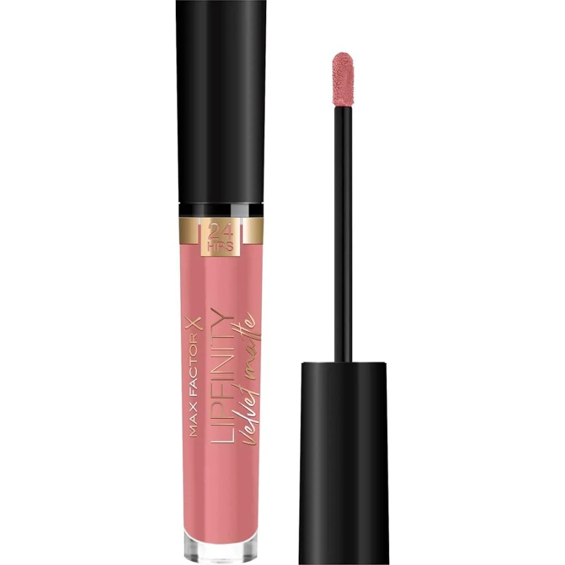 Max Factor Lipfinity Velvet Matte 045 Posh Pink, 3 ml