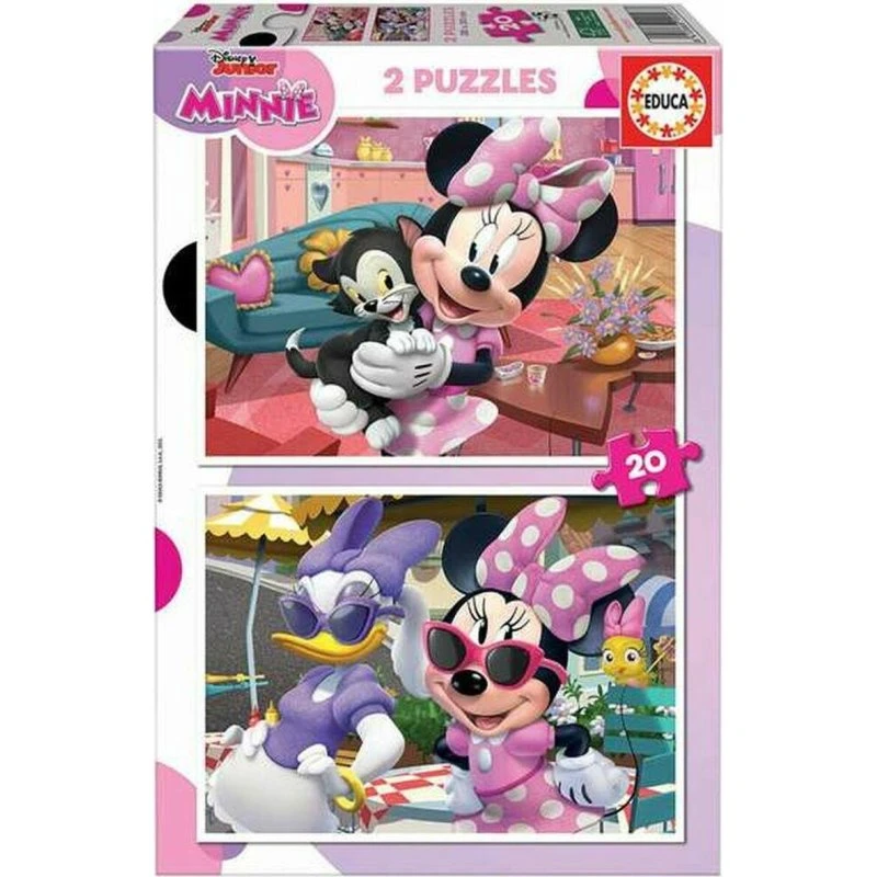 Educa Puslespil Disney Minnie 2x20 brikker
