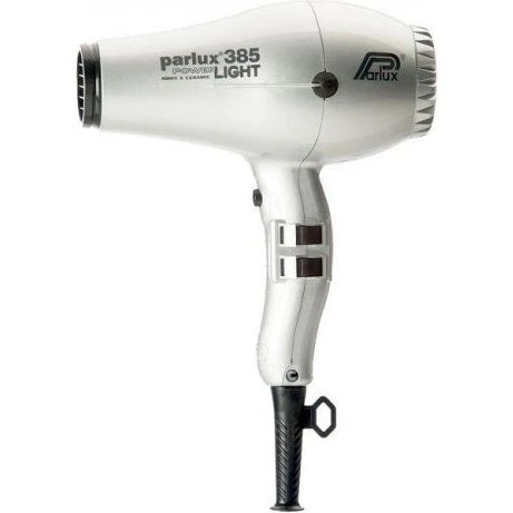 Parlux 385 PowerLight hårtørrer, sølv