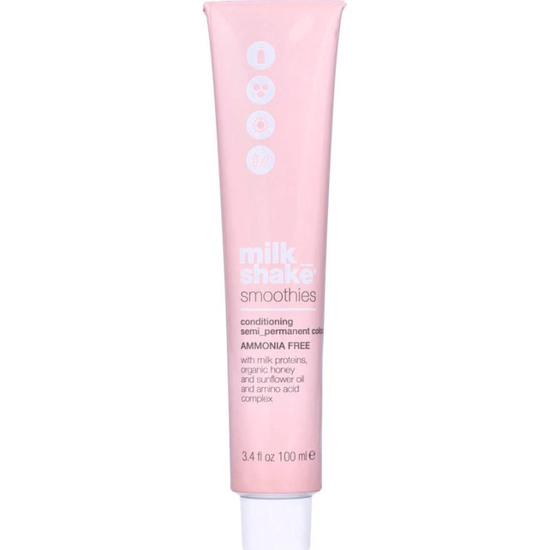 Milk Shake Smoothies Semi-Permanent 6.6/6R Mørkerød 100 ml