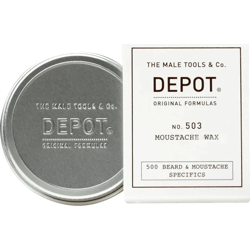 Depot No. 503 fugtgivende voks til overskæg & skæg, 30 ml