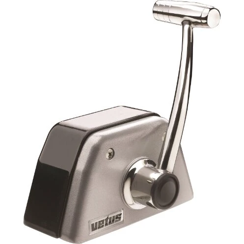 Vetus RCTOPBG kontrolboks, etgrebs topmonteret aluminium/rustfri