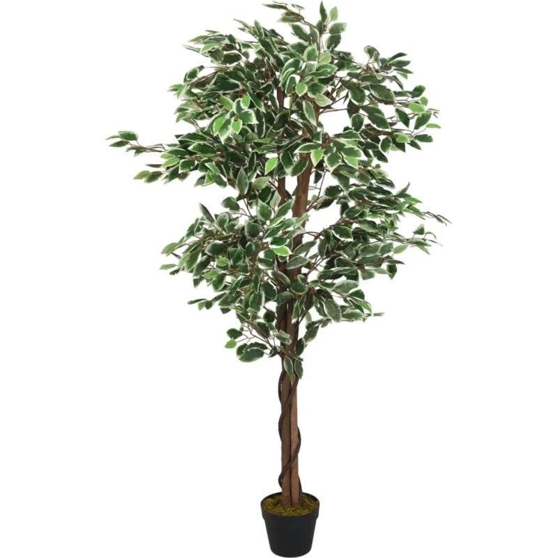 vidaXL kunstig violinfigen 180 cm grøn (1008 blade)