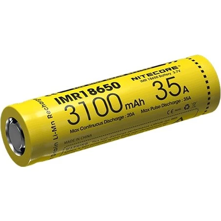 Nitecore IMR18650 3100mAh 35A Li-ion 2-pak