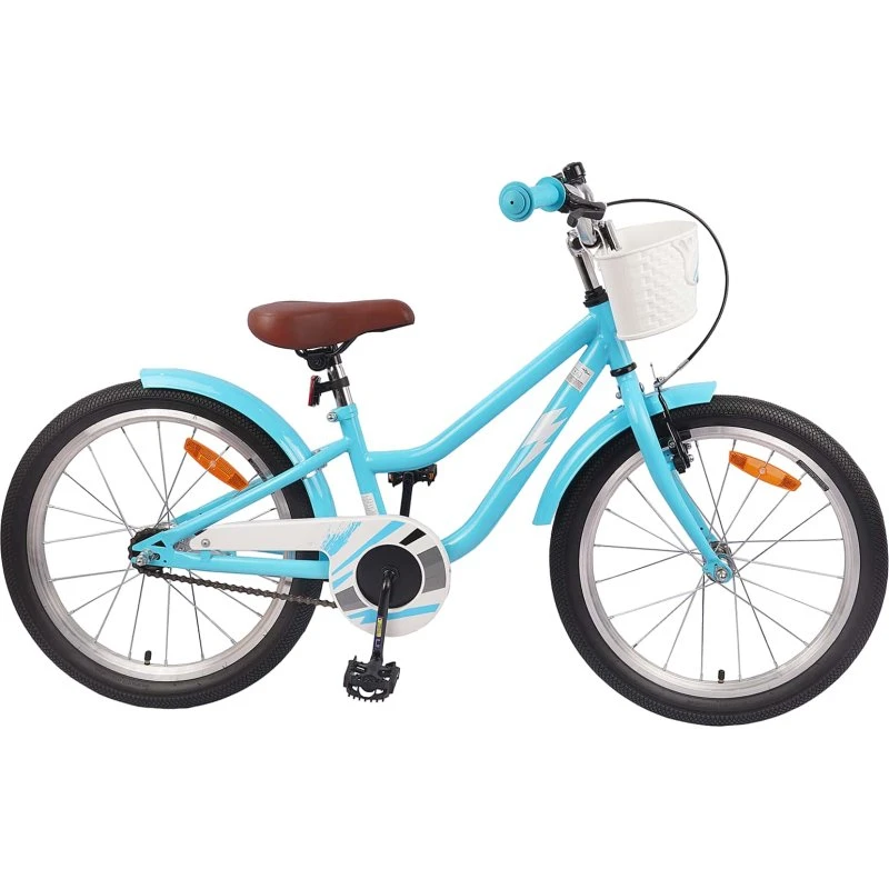 vidaXL Børnecykel 18 tommer (5–7 år) Lys blå