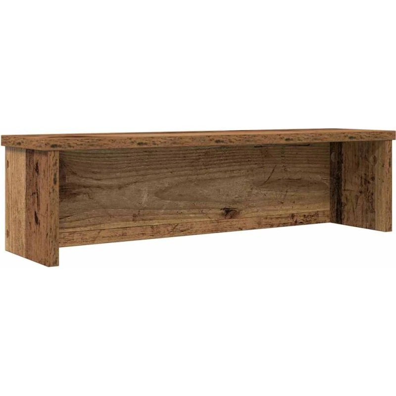 vidaXL køkkenstativ kan stables 60x15x16 cm antikt træ