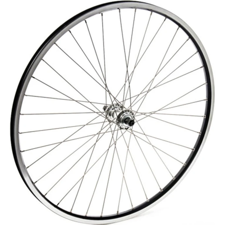 Connect Citybike baghjul 26x1,75 7 gear QR 9x130 mm - Sort/Sølv