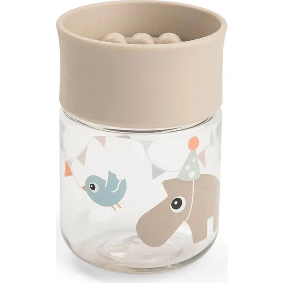 Done by Deer Træningskop 360° Celebration Sand Ø7,5 x H11 cm