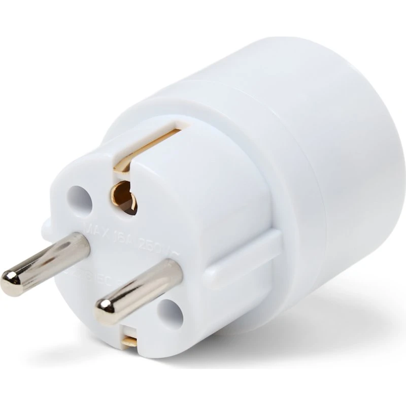 Schuko Hybridstikprop – passer til DK og pindjordsstik