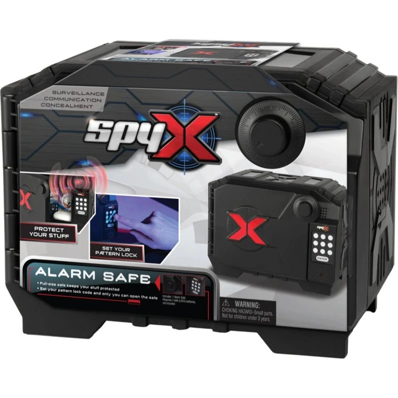 Spy X Pengeskab med kode og alarm
