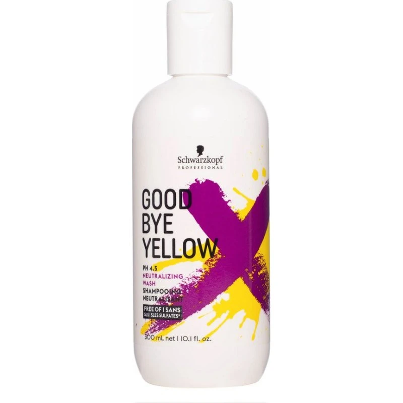 Schwarzkopf Professional Goodbye Yellow Neutraliserende Shampoo 300 ml