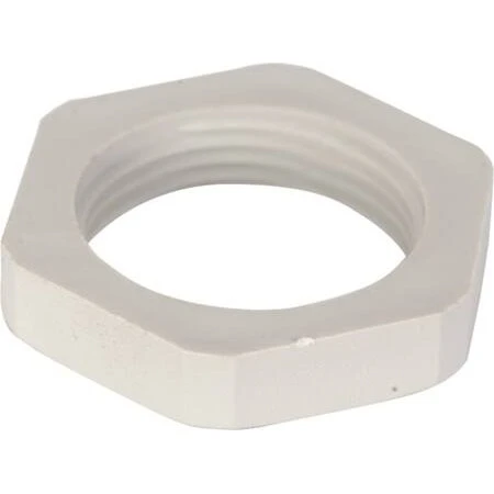 Møtrik PG21 UL94 V-0 PA, lysegrå (RAL 7035)