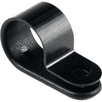 H3P Kabelbøjle sort Ø6,5 mm (skruehul Ø4,2 mm)