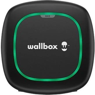 Wallbox Pulsar Max ladestander 22 kW WiFi, Type 2 (7 m) sort