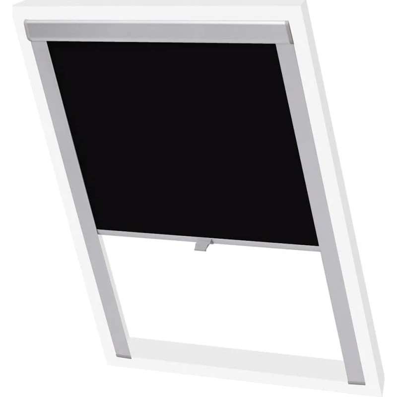 vidaXL mørklægningsgardin MK06 til Velux - sort