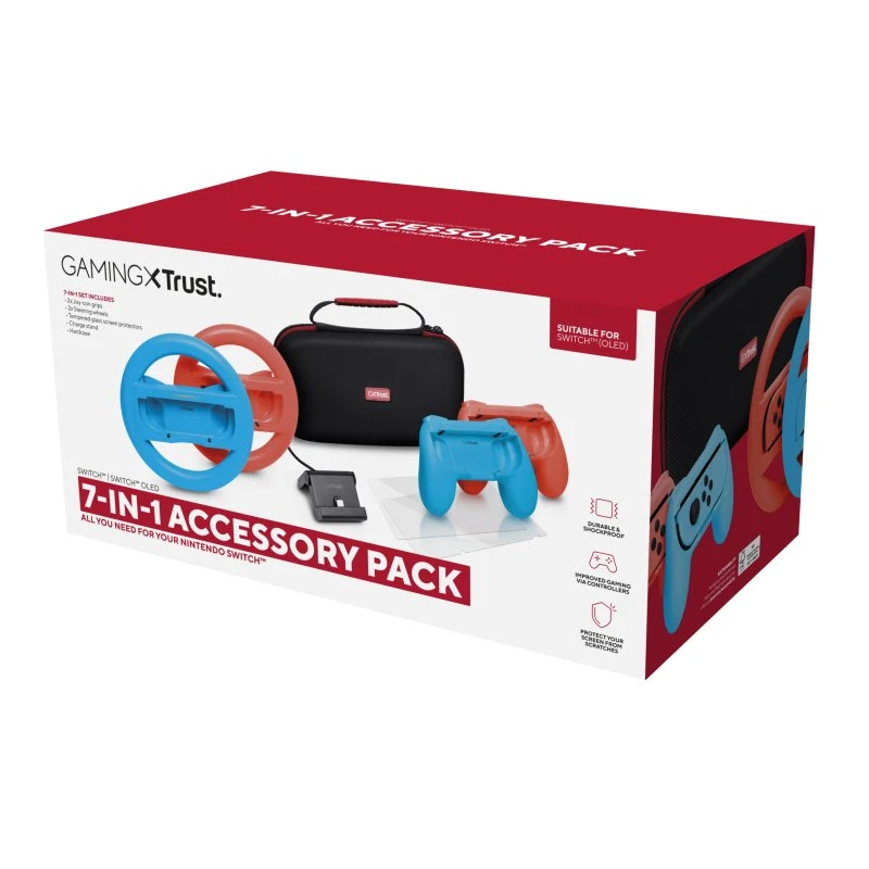 Trust Gaming GXT 1249 7-i-1 tilbehørspakke til Nintendo Switch