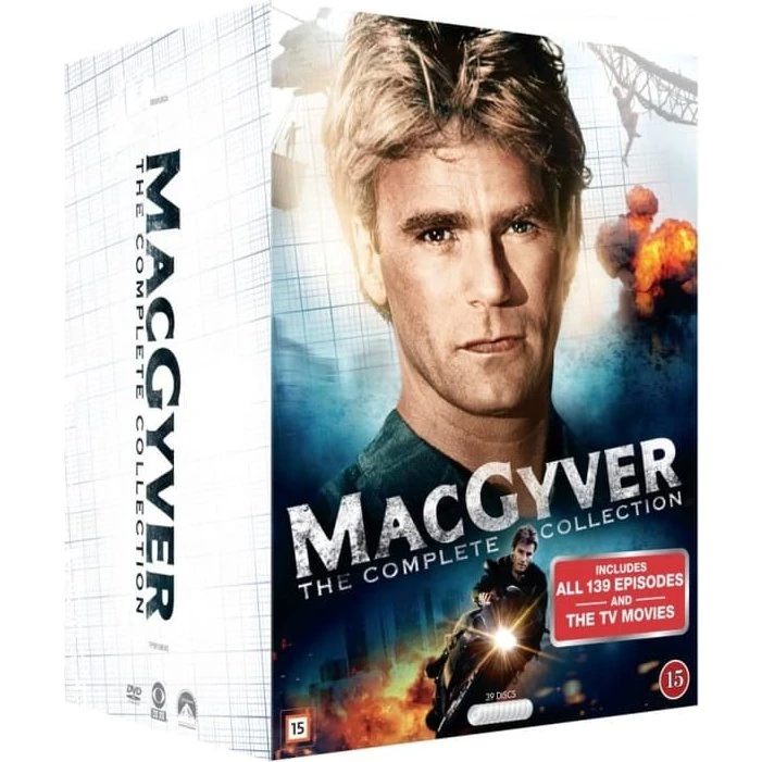 MacGyver – Complete Collection 30th Anniversary (39 DVD)
