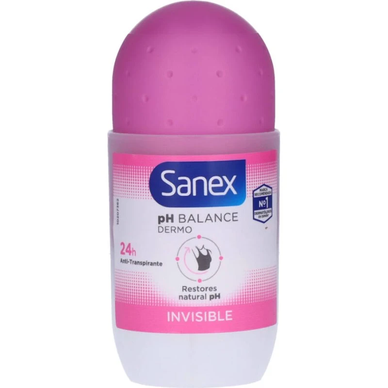 Sanex pH Balance Dermo Invisible Roll-on 50 ml