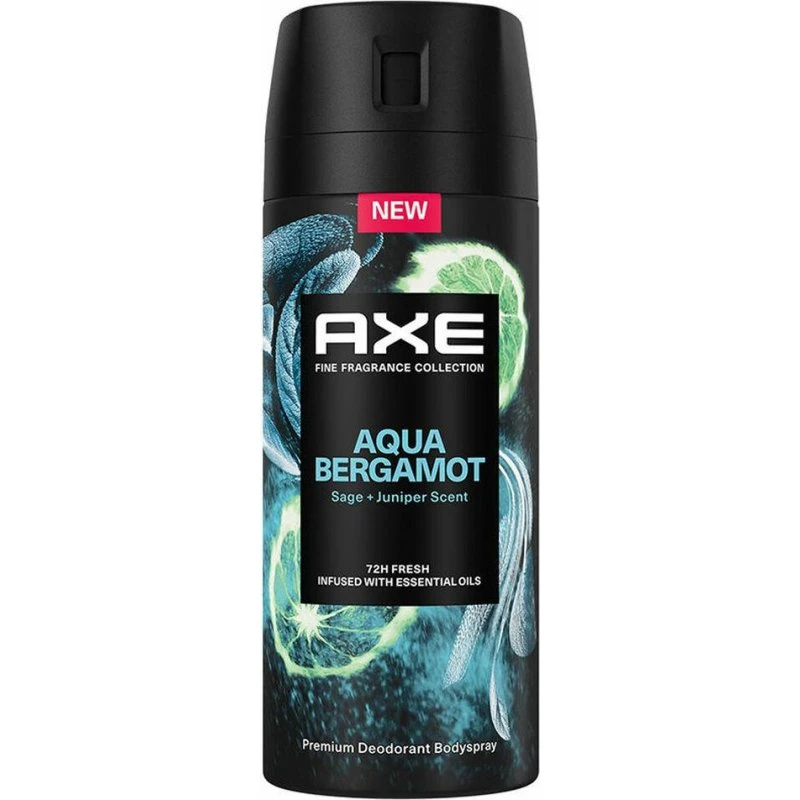 Axe Aqua Bergamot Spraydeodorant 150 ml