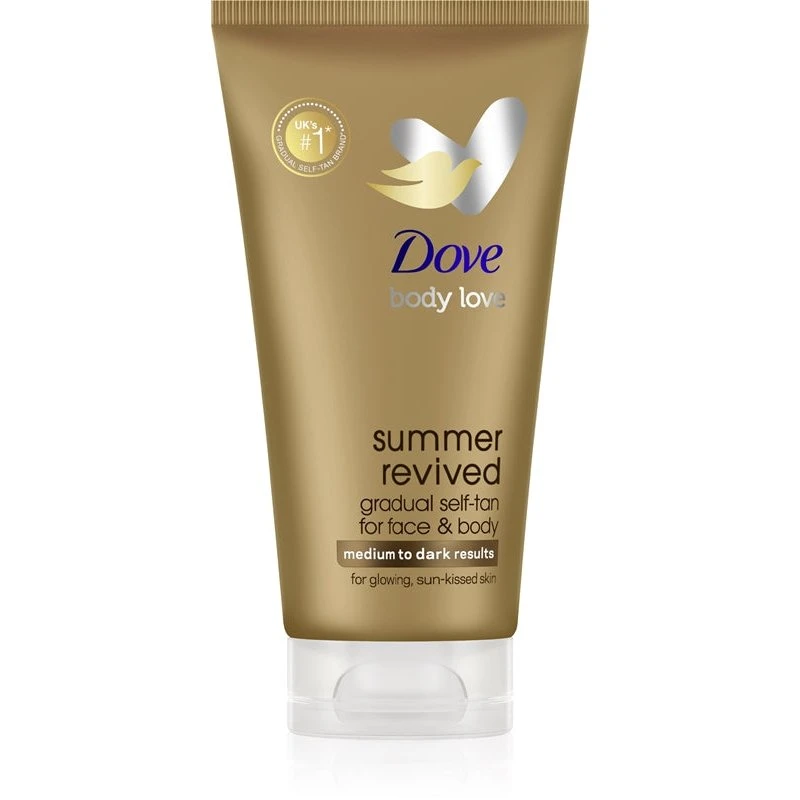 Dove Summer Revived selvbruner 75 ml – Medium til mørk
