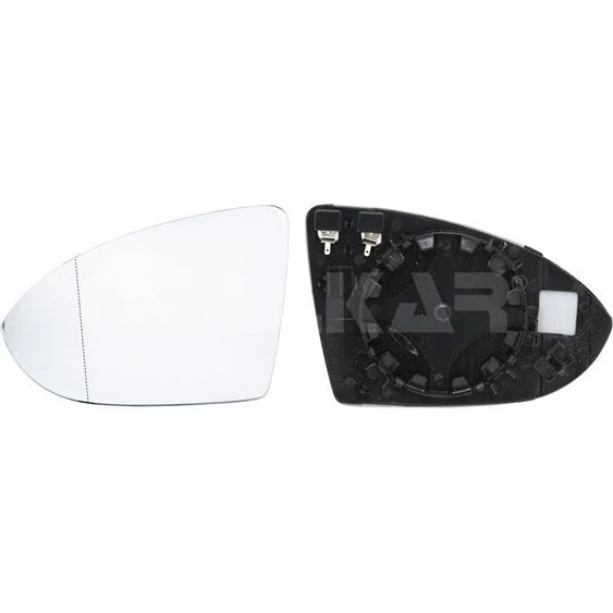 ALKAR Spejlglas udvendig 6471138 (passer VW 5G0857521)