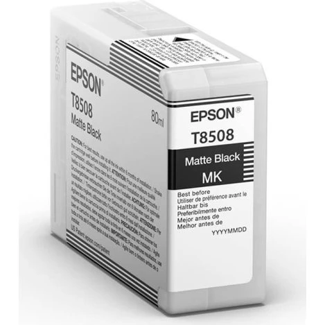 Epson UltraChrome HD T8508 Mat sort 80 ml