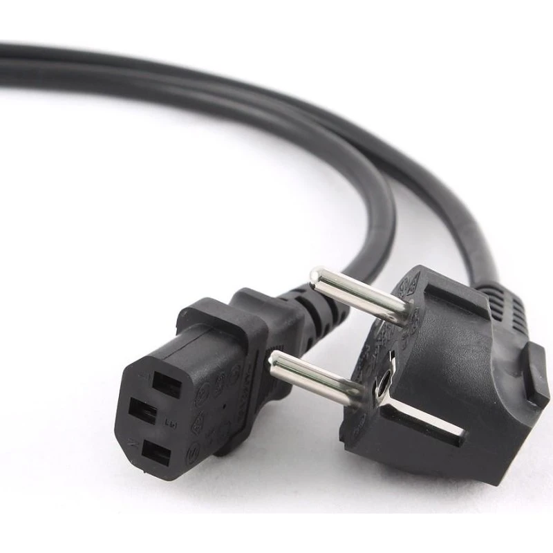 Gembird Strømkabel 3-polet (C13) 3 m, sort