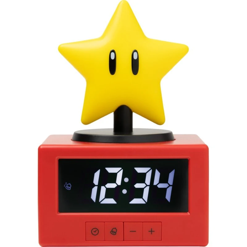 Paladone - Super Mario Super Star Vækkeur