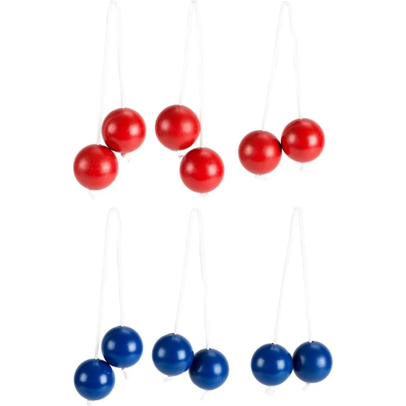 Vini Stigegolf bolde 6 stk – 3 blå, 3 røde