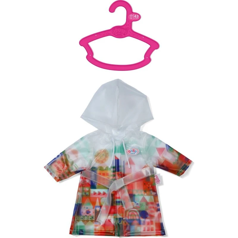 BABY born City Style regnjakke til dukke 43 cm