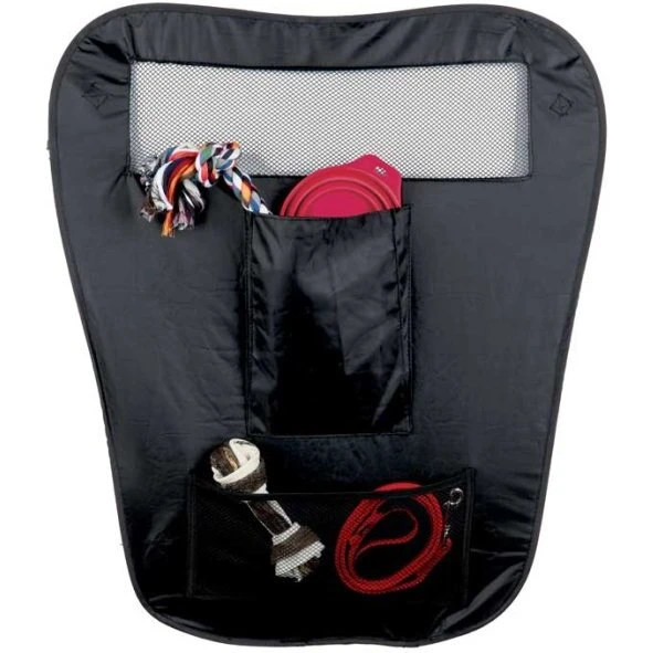 Sædeafskærmning mellem forsæderne 60/44×69 cm med lommer