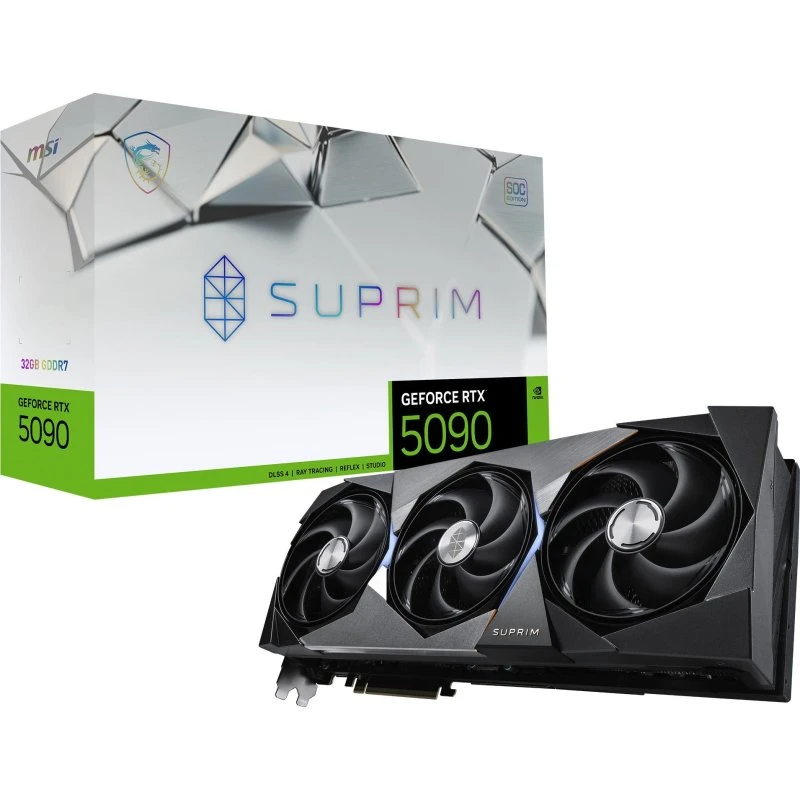 MSI GeForce RTX 5090 SUPRIM SOC 32GB