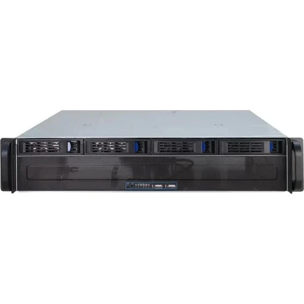 Inter-Tech IPC 2U-2404S 19" 2U Rack Micro-ATX Sort