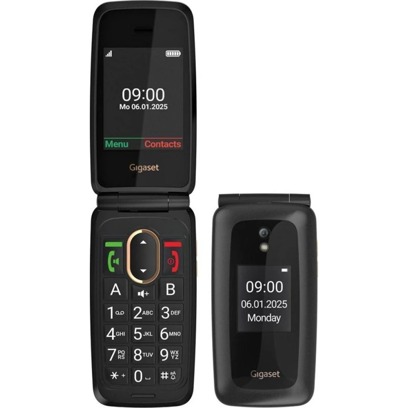 Gigaset GL795 klaptelefon 2,8" 4G sort