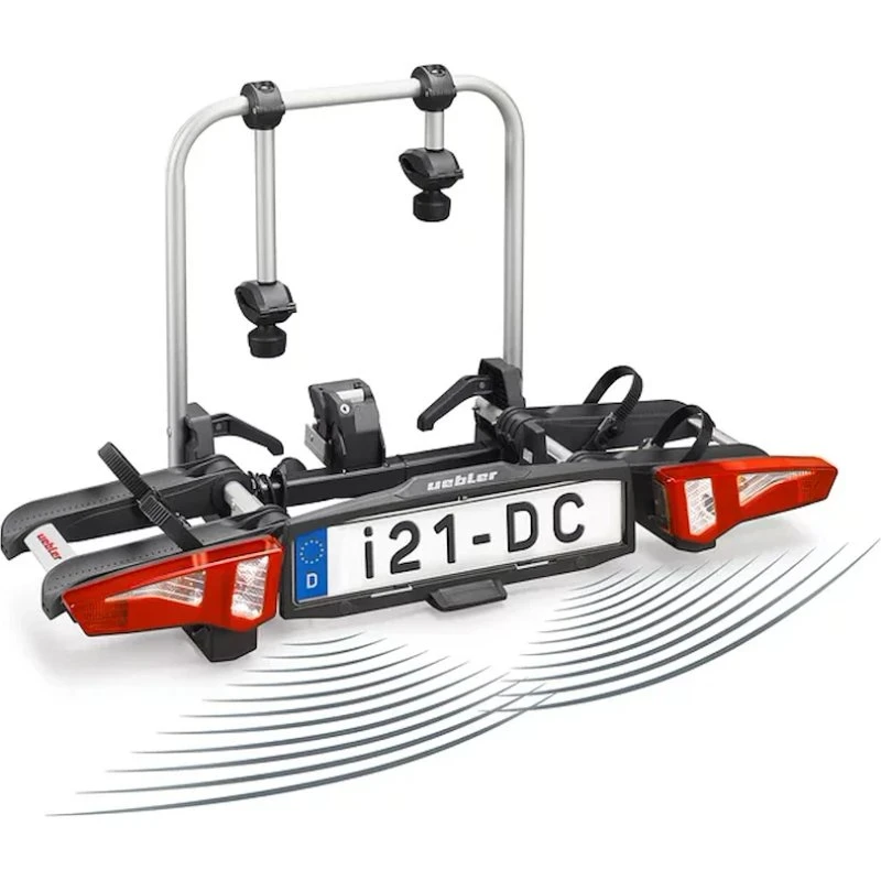 Uebler i21-DC cykelholder, foldbar til 2 cykler (reverse control)