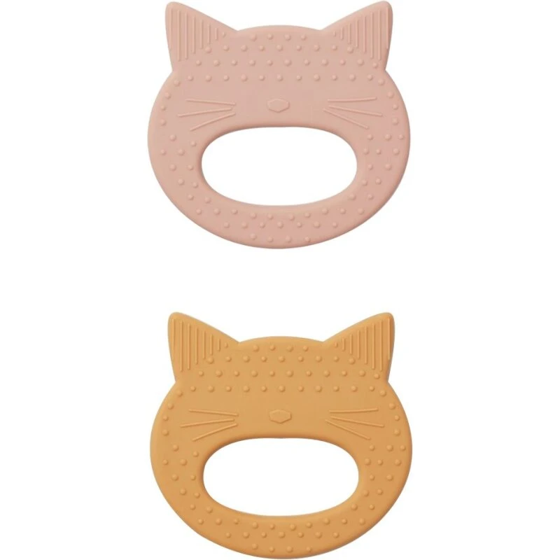 Liewood Geo bidering 2-pak – Cat Rose / Yellow Mellow