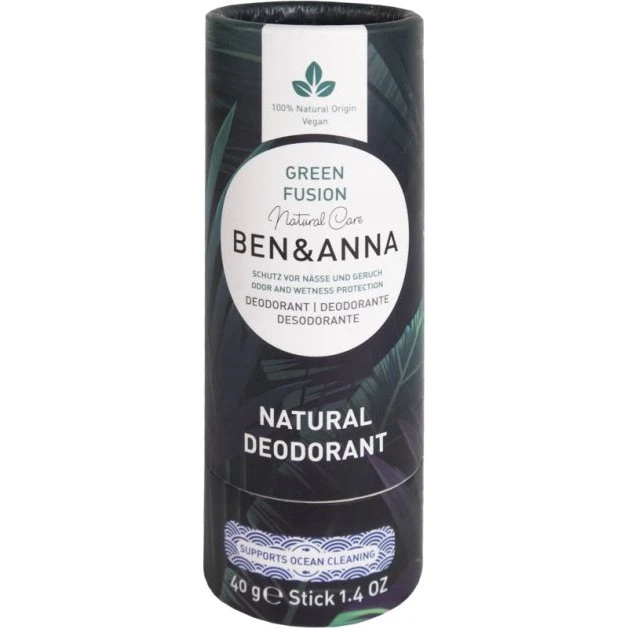 BEN&ANNA Solid Deodorant Green Fusion 40 g
