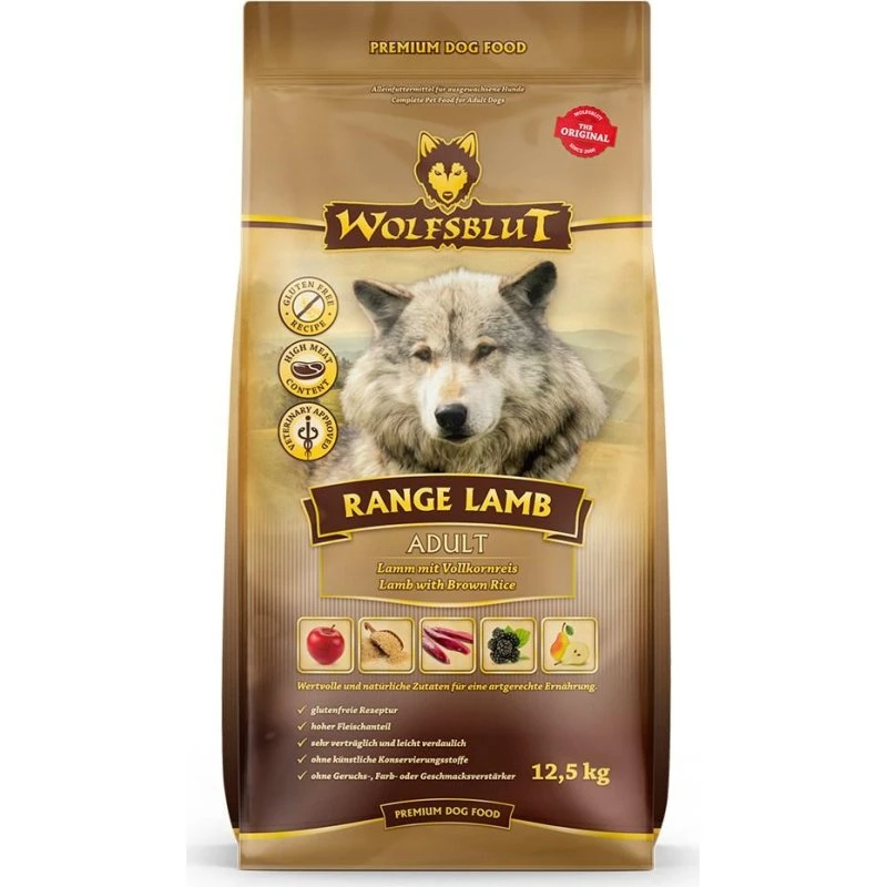 Wolfsblut Range Lamb med ris 12,5 kg